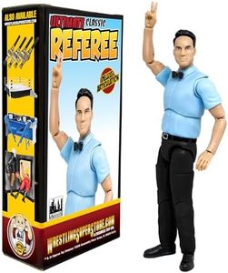 Ultimate Classic Referee with Deluxe Articulation for Wrestling Action Figures