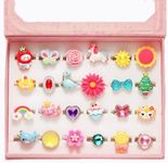 PinkSheep Little Girl Jewel Rings i