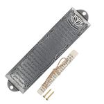 WOONEKY Religious Holy Scroll Prayer Mezuzah Decor Front Door Hanger Outdooe Mezuzah Decoration Door Side Mezuzah Jewish Door Mezuza Mezuzah Adorn Good Luck with Door Bar Mitzvah Metal