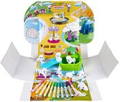 Crayola 74-7430-E-000 Washimals Peculiar Zoo Playset