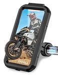 Orcas Motorbike Phone Holder Waterproof - Phone Holder for Mountain Bike, Scooter, Ebike, Mtb 360° Adjustable, 4" up to 5.8" Mobile Holder for Cycling, Fits IPhone 11, Samsung, Oneplus, Xiaomi…