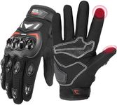 kemimoto Motorcycle Gloves, Touch C