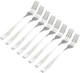 Godinger Flatware Dinner Forks, 18/0 Stainless Steel, Set of 6