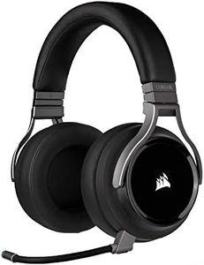 Corsair Virtuoso RGB Wireless Gaming Headset with 7.1 Surround Sound, Broadcast Microphone, Memory Foam Earcups, 20hr Battery - for PC, PS4