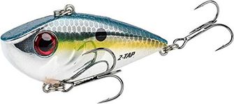 Strike King REYESDTT34-514 Red Eyed Shad Tungsten 2 Tap, Chrome Sexy Shad