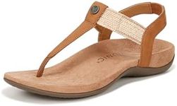 Vionic Women's Toe post Slingback Sandal Brea Shoes with Arch Support Wide Fit
