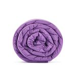 Kids Weighted Blanket | 40''x60'',10lbs | for Child Between 80-125 lbs | Premium Cotton Material with Glass Beads | Purple