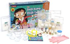 Bhavik Traders STEM Learner | My Bath Bomb & Bath Salts Making Lab (Learning & Educational DIY Activity Toy Kit, for Ages 6+ of Boys and Girls)