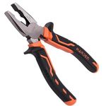 Harden 6" Multi-Functional Professional Combination Plier with Anti Slip Handle With Spring - Made of Carbon Steel- 560176