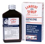 Lambert Syrup - Natural Cough Syrup 250mL - Relief for Dry and Wet Cough, Helps Eliminate Mucous and Phlegm - Safe for Children to Use (Sirop Lambert)