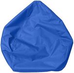 Childrens & Adults Toys Storage Bean Bag,Stuffed Animal Waterproof Storage Bean Bag,Living Room Bean Bags,Chair Slipcover,Chair Cover,No Filling (60 * 70cm, Royal Blue)