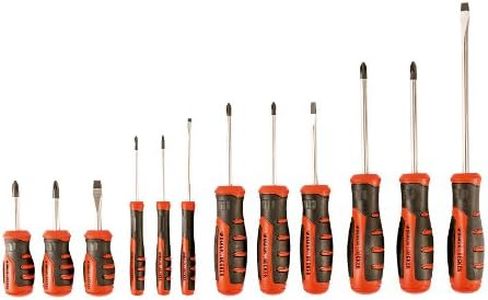 Black + Decker BDHT0-66451 Lot de 12 tournevis