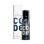 Wild Stone CODE Platinum Body Perfume for Men, 150ml|No Gas Deodorant|Long Lasting Body Spray