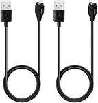 Charger for Garmin Vivosmart 5, Replacement Charging Cable Cord for Garmin Vivosmart 5 Smart Watch [2Pack, 3.3ft/1m]