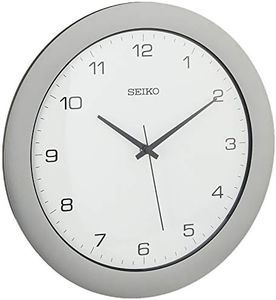 Seiko Office Wall Clock, Silver Tone, No Size