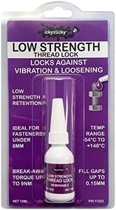 Ickysticky Low Strength Threadlock 10 ml Purple Oil Tolerant Threadlocker, Screw Glue for Automotive, Anaerobic