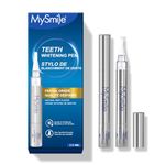 MySmile Teeth Whitening Pen for Sensitive Teeth, 2Pcs Pen For Teeth Whitening, 10 Min Fast Teeth Whitenr, Helps to Remove Stains from Coffee, Smoking, Wines(2Pcs Pen)