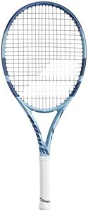 Babolat Pure Drive Junior 26 Inch 11th Gen Tennis Racquet (Light Blue/White)
