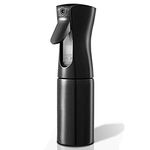 XENOTY Hair Spray Bottle Continuous Water Mister for Curly Hair Empty Fine Mist Salon Spray Bottle Water Mist Trigger Sprayer for Taming Hair in Morning, Hairstyling, Plants Cleaning- 160ml