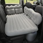 BBTEQEKN Car Bed Mattress,Inflatable Car Air Mattress,Car Bed with Electric Pump and 2 Pillows,Car Sleeping for Camping, Hiking, Trip and Other Outdoor Activities