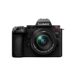 Panasonic LUMIX DC-G9M2ME Micro Four Thirds Mirrorless Camera with Lumix G Vario 12-60mm F3.5-5.6 Lens, 25.2MP, 4K 120p/100p & 5.7K 30p/25p, Phase Hybrid AF, OLED LVF, Wi-Fi, Bluetooth, HDMI, Black