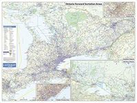 Ontario Postcode (FSAS) Wall Map - 