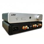 WAudio Phono Preamp for Turntable MM/MC with Headphone Amplifier, Volume & Balance Control - High Fidelity Vinyl Record Player Preamp, Low Noise RIAA Equalizer, Ground Loop Isolator (Silver)