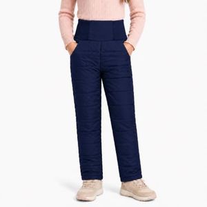 JiAmy Girls Boys Snow Pants Blue