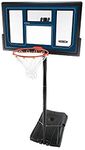 Lifetime 1529 Courtside Base Height-Adjustable Portable Basketball System with 50-Inch Shatter Fusion Backboard