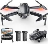 WeFone Drones with Camera for Adults 4k, WF31 GPS RC Drone FPV Foldable Quadcopter for Beginner with Brushless Motor, 5G Wi-Fi Transmission, Auto Return, Follow Me, Waypoints, 50 Min Flight Time