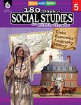 180 Days: Social Studies, Civics for 5th Grade Practice Workbook for Classroom and Home, Cool and Fun Practice Created by Teachers (180 Days of Practice)