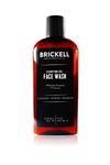 Brickell Men's Clarifying Gel Face Wash for Men, Natural and Organic Rich Foaming Daily Facial Cleanser Formulated With Geranium, Coconut and Aloe, 237 mL, Scented