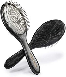 BESTOOL Hair Brush, Paddle Detangler Brush with Metal Bristles for Women/Men/Kids Detangling & Massaging, Anti Static, Best for All Hair Types Wet & Dry DailyUse