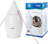 PetSafe Zoom Rotating Laser Cat Toy – Includes 2 Interactive Laser Lights