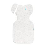 Love to Dream Swaddle UP Transition Bag, Gentle Arms-Up Transition Swaddle, 0.2 TOG Lightweight Cotton, Zip-Off Wings, Ideal for Warm Temperatures 75-81°F, Baby Essentials, You are My Grey, 19-24 lbs