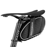 ROCKBROS Saddle Bag, Under Seat Bicycle Bag, Bike Repair Tool Kits Bicycle Tail Bag, MTB Racing Bike Portable Storage Bag 1L Reflective Ultralight