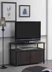 DeckUp TV9040A Tube-N-Turn Engineered Wood 2 Door TV Entertainment Unit (Dark Wenge, Engineered Wood)