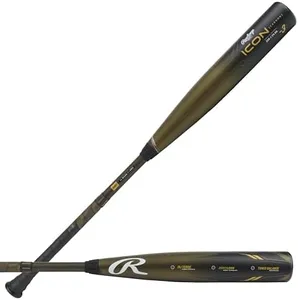 Rawlings | ICON Baseball Bat | BBBCOR | -3 | 33"