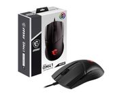 MSI CLUTCHGM41 Lightweight V2 Gaming USB RGB Adjustable up to 16000 DPI, 65 Grams Ultralight, 16k Precision Optical Sensor, Desktop Laptop Gaming Mouse (Clutch GM41 Light Weight V2)