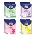 Good Home Aroma Perfumed Air Freshener Assorted Fragrance of Citrus, Rose, Jasmine, Lavender | For Bathroom, Car & Wardrobe | Lasts Up to 30 days (pack of 8)80Gg