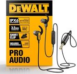 DEWALT Heavy Duty Wired Earphones w