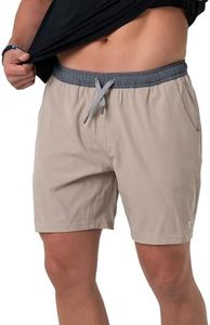 BURLEBO Athletic Short - Heather Khaki - Venado Camo