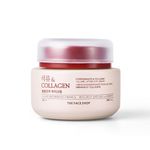 The Face Shop Collagen & Pomegranate Anti-Aging Face Cream | With 10% Marine Collagen & Pomegranate Extracts | Reduces Wrinkles, Firms Skin | For All Skin Types, 50ml