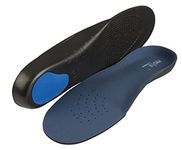 PRO 11 WELLBEING Comfort Series Orthotic Insoles with Shock Zone Heel Pads (9/10.5 UK)