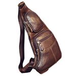 Mens Leather Sling Bags