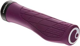 Ergon - GA3 Ergonomic Lock-on Bicycle Handlebar Grips | Standard Compatibility | for Mountain Bikes | Small | Purple Reign