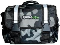 Rhino USA Recovery Gear Storage Bag (CAMO)- Ultimate Recovery Kit Bag for Organization in Your Vehicle - Use With Your Tow Strap, Shackles, Snatch Block or Anything You Desire - Guaranteed For Life!