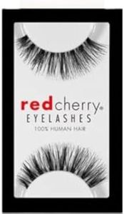 (415) - RED CHERRY 100% HUMAN HAIR EYELASHES 415