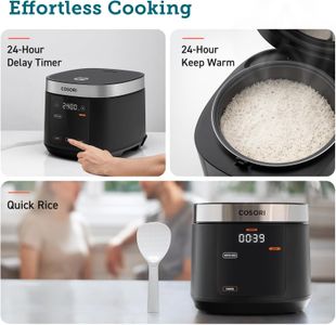 COSORI 10-Cup Rice Cooker – Black