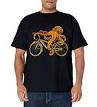 Octopus Riding Bicycle Octopus T-Sh